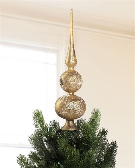 gold tree topper